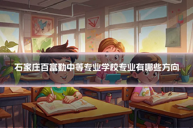 石家庄百富勤中等专业学校专业有哪些方向