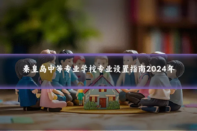 秦皇岛中等专业学校专业设置指南2024年