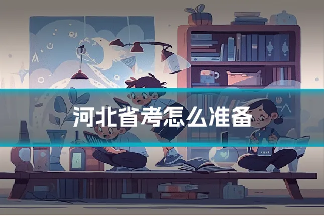 河北省考怎么准备