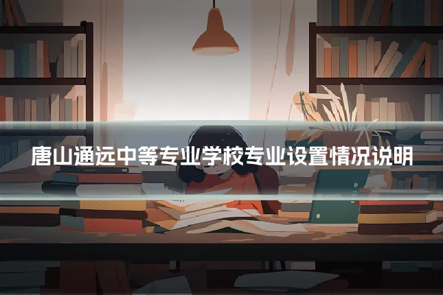 唐山通远中等专业学校专业设置情况说明