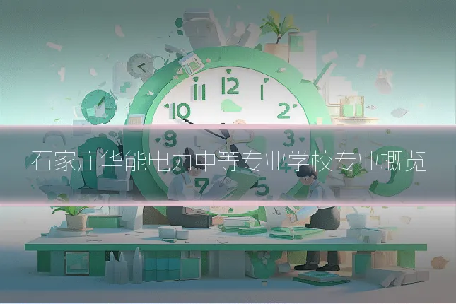 石家庄华能电力中等专业学校专业概览