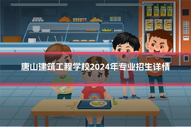 唐山建筑工程学校2024年专业招生详情