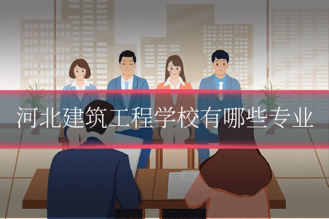 河北建筑工程学校有哪些专业