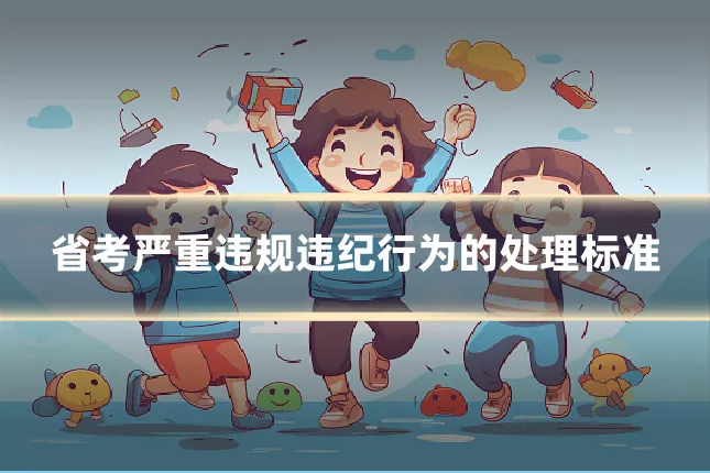 省考严重违规违纪行为的处理标准