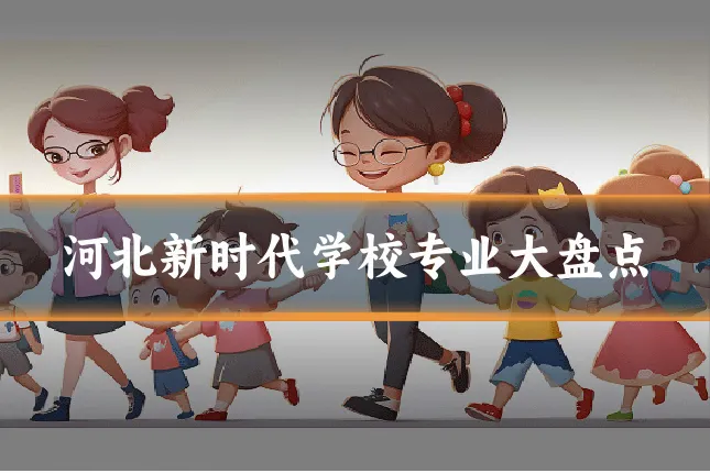 河北新时代学校专业大盘点