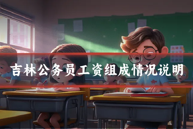 吉林公务员工资组成情况说明