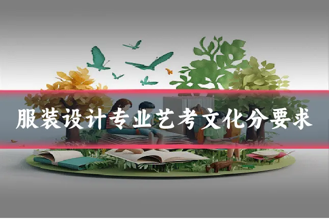 服装设计专业艺考文化分要求