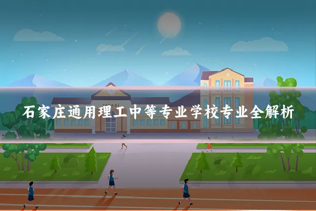 石家庄通用理工中等专业学校专业全解析
