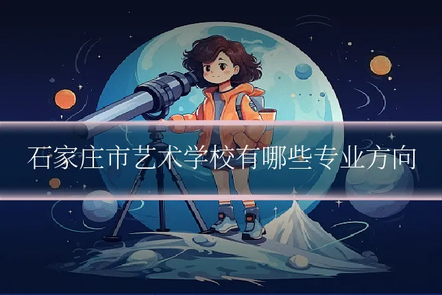 石家庄市艺术学校有哪些专业方向
