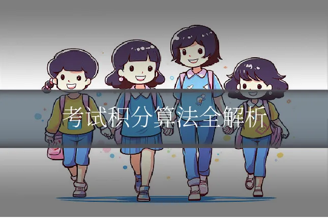 考试积分算法全解析