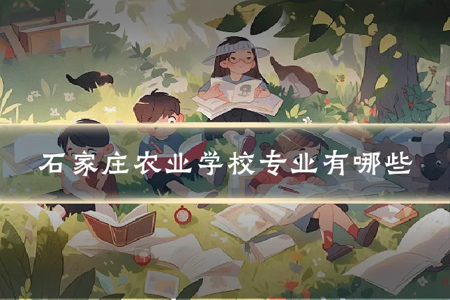 石家庄农业学校专业有哪些