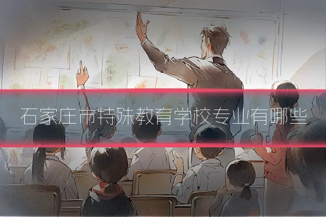 石家庄市特殊教育学校专业有哪些
