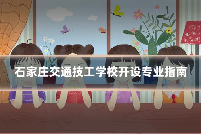 石家庄交通技工学校开设专业指南