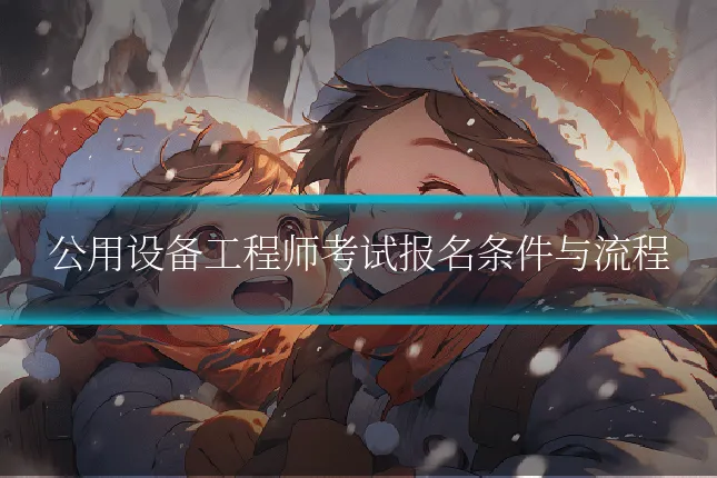 公用设备工程师考试报名条件与流程