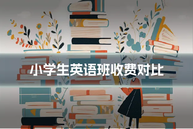小学生英语班收费对比