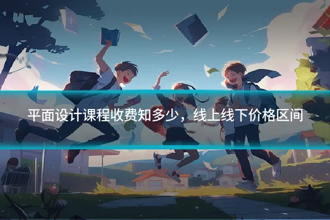 平面设计课程收费知多少，线上线下价格区间