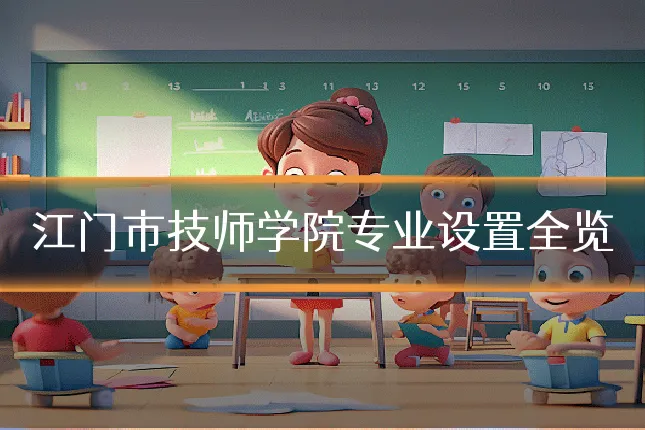 江门市技师学院专业设置全览