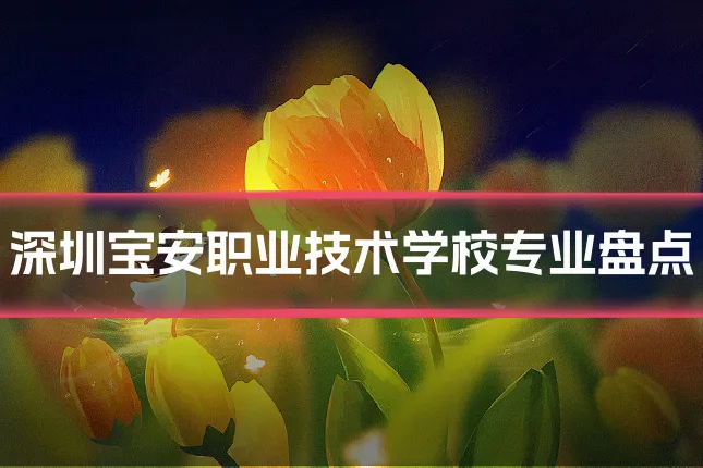 深圳宝安职业技术学校专业盘点