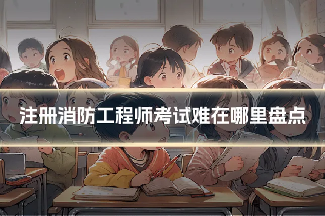 注册消防工程师考试难在哪里盘点