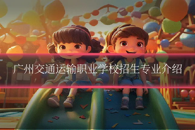 广州交通运输职业学校招生专业介绍