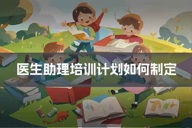 医生助理培训计划如何制定