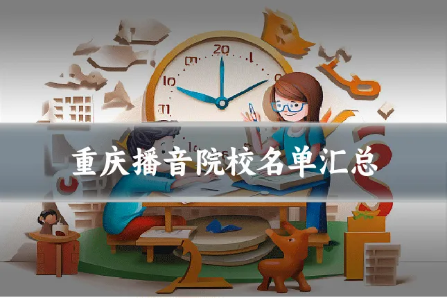 重庆播音院校名单汇总