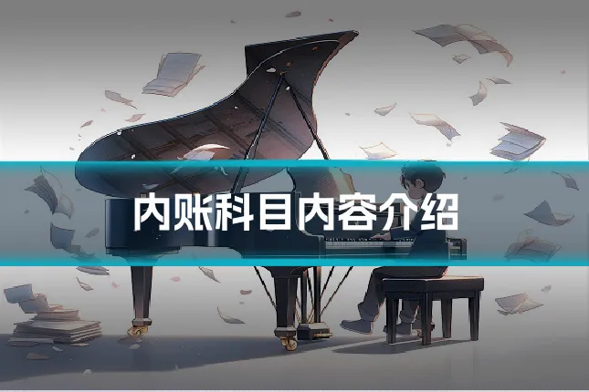 内账科目内容介绍