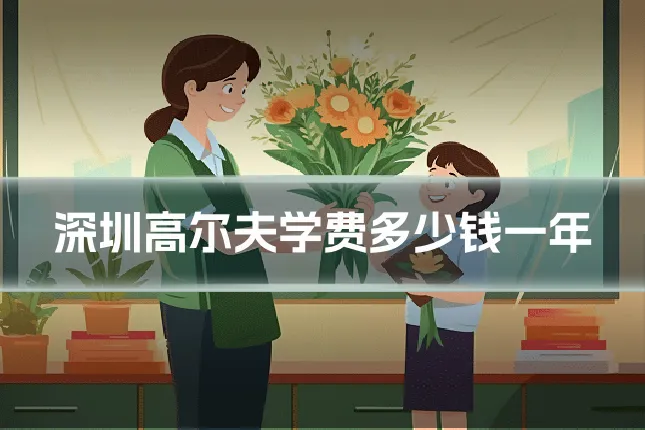 深圳高尔夫学费多少钱一年