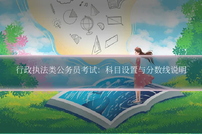 行政执法类公务员考试：科目设置与分数线说明