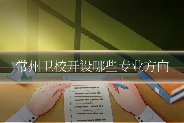 常州卫校开设哪些专业方向