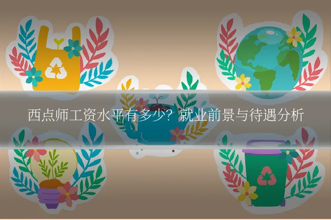 西点师工资水平有多少？就业前景与待遇分析
