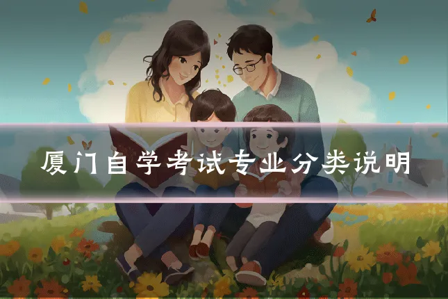 厦门自学考试专业分类说明