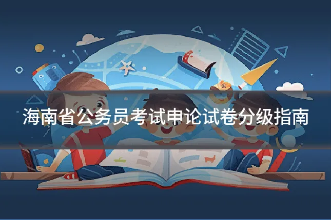 海南省公务员考试申论试卷分级指南