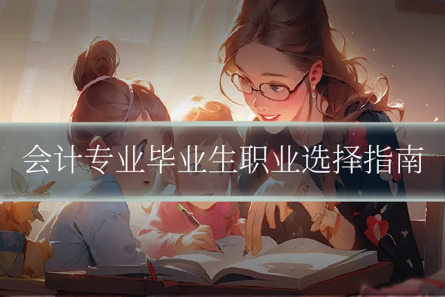 会计专业毕业生职业选择指南