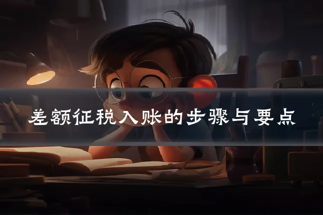 差额征税入账的步骤与要点
