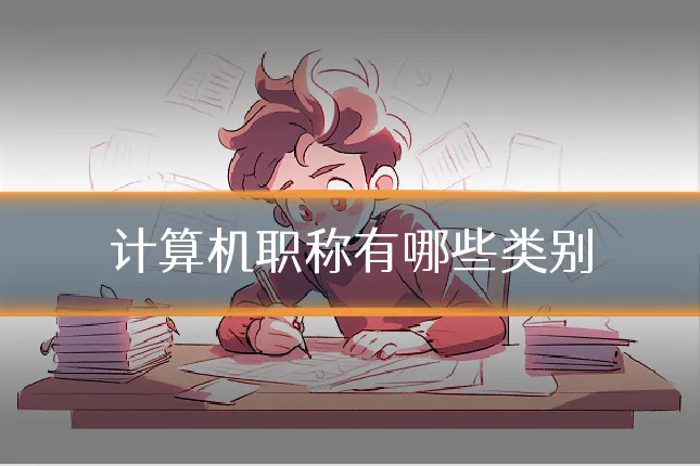 计算机职称有哪些类别
