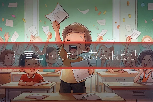 河南公立专科收费大概多少