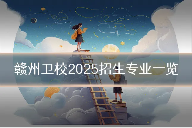 赣州卫校2025招生专业一览