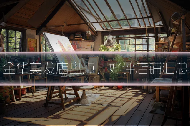 金华美发店盘点,好评店铺汇总