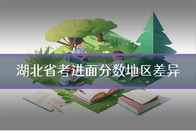 湖北省考进面分数地区差异