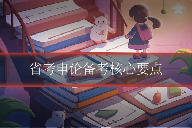 省考申论备考核心要点