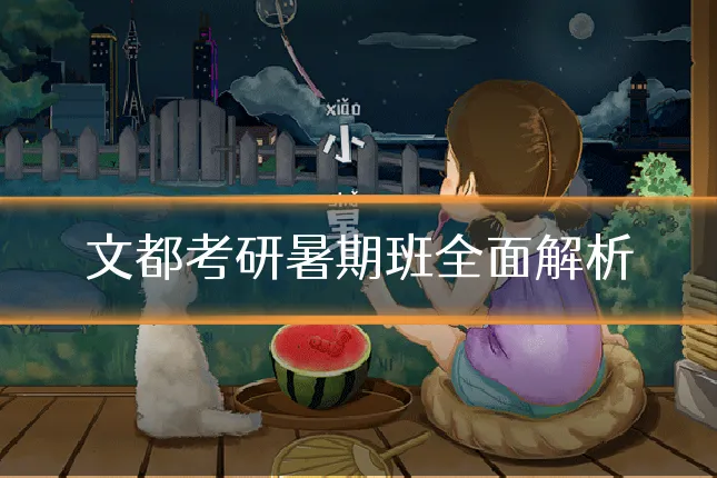 文都考研暑期班全面解析
