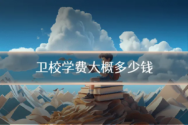 卫校学费大概多少钱