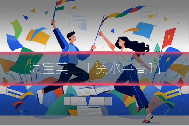 淘宝美工工资水平高吗