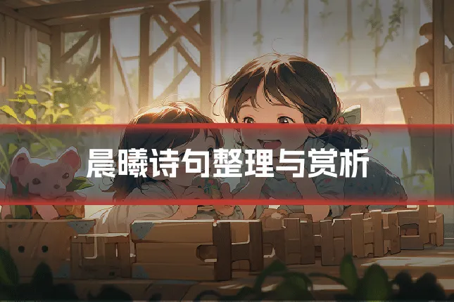晨曦诗句整理与赏析