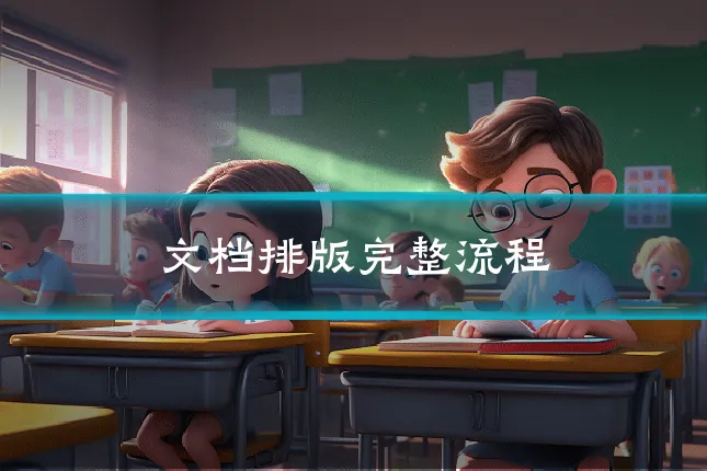 文档排版完整流程