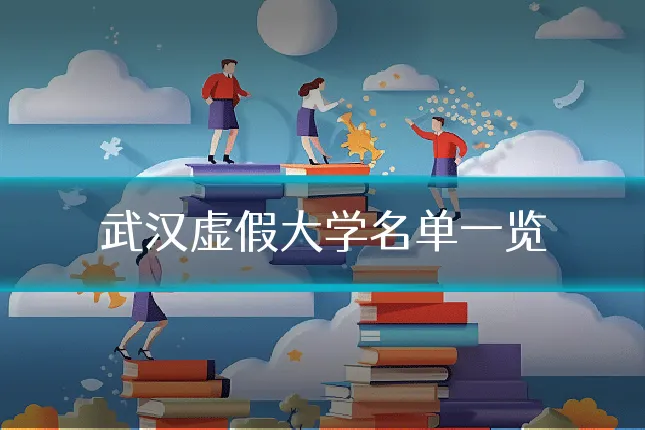 武汉虚假大学名单一览