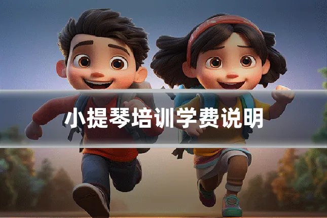 小提琴培训学费说明