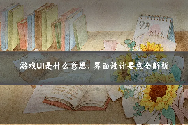 游戏UI是什么意思,界面设计要点全解析