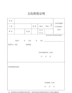 文化程度